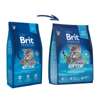 Brit Premium Cat Kitten сухой корм с курицей для котят 2кг