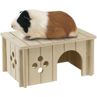 Домик деревянный для морских свинок. Модель SIN 4645 