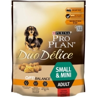 Pro Plan Duo Delice Сухой корм для взрослых собак мелких и карликовых пород, с высоким содержанием говядины, 700 г
