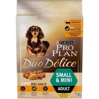 Pro Plan Duo Delice Сухой корм для взрослых собак мелких и карликовых пород, с высоким содержанием курицы 2,5 кг