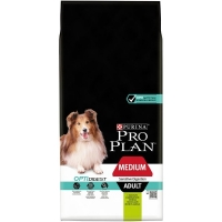 Pro Plan Opti Digest Сухой корм для взрослых собак средних пород с чувствительным пищеварением, с высоким содержанием ягненка 14 кг