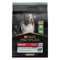  PRO PLAN SENSITIVE DIGESTION Сухой корм для взрослых собак средних пород с чувствительным пищеварением, с высоким содержанием ягненка, 14 кг