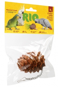 RIO Кедровая шишка. Лакомство-игрушка для птиц