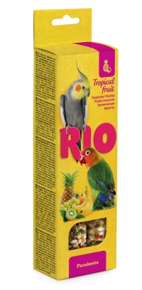 RIO Палочки для средних попугаев с тропическими фруктами
