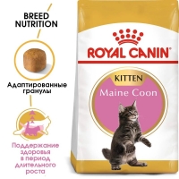 Royal Canin Maine Coon Kitten Корм сухой сбалансированный для котят породы Мэйн Кун 400г