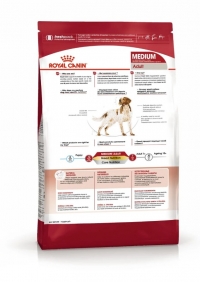 Royal Canin Medium Adult Корм сухой для взрослых собак средних размеров от 12 месяцев до 7 лет 3кг