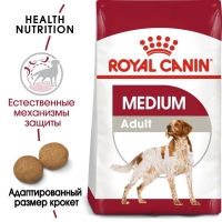 Royal Canin Medium Adult Корм сухой для взрослых собак средних размеров от 12 месяцев до 7 лет 3кг