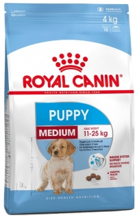 Royal Canin Medium Puppy корм для щенков средних пород с 2 до 12 месяцев 3кг