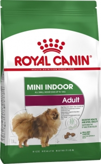 Royal Canin mini indoor adult для собак мелких пород, живущих в помещении  3кг