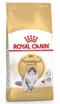Royal Canin Norwegian Forest Adult для взрослых кошек породы норвежская лесная 2кг