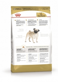 Royal Canin Pug Adult Корм сухой для взрослых собак породы Мопс от 10 месяцев 1,5кг