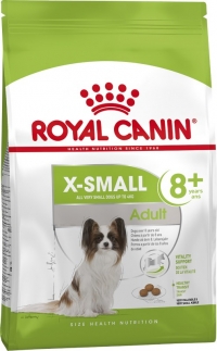 Royal Canin x-small adult 8+ корм для собак миниатюрных пород от 8 до 12 лет 0,5кг