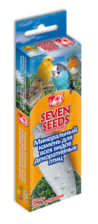 SEVEN SEEDS Минеральный камень для всех видов птиц 50г
