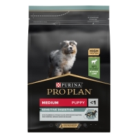 PRO PLAN SENSITIVE DIGESTION Сухой корм для щенков средних пород с чувствительным пищеварением, с высоким содержанием ягненка, 3 кг