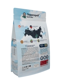 ТерриториЯ Крым Курица с черникой сухой корм для взрослых кошек 1,5кг