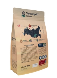 ТерриториЯ Таймыр Рыба с брусникой сухой корм для взрослых кошек 350г