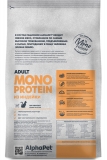 AlphaPet Superpremium MONOPROTEIN сухой корм для взрослых кошек с индейкой 400г
