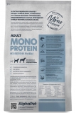 AlphaPet Superpremium MONOPROTEIN Сухой полнорационный корм из белой рыбы для взрослых собак средних и крупных пород 12кг