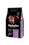 AlphaPet Superpremium сухой корм С бараниной и потрошками для взрослых собак средних пород с чувствительным пищеварением 2кг