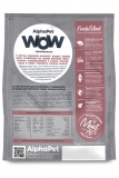 AlphaPet WOW Superpremium Сухой полнорационный корм с говядиной и сердцем для взрослых 7кг