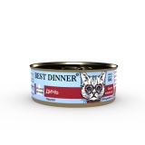 Best Dinner Exclusive Vet Profi Gastro Intestinal Консервированный корм для кошек с чувствительным пищеварением Дичь, паштет 100г