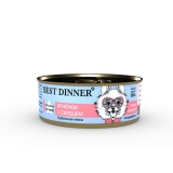 Best Dinner Exclusive Vet Profi Gastro Intestinal Влажный консервированный корм для собак и щенков с чувствительным пищеварением Ягненок с сердцем 100г