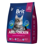 Brit Premium Cat Adult Chicken сухой корм с курицей для взрослых кошек 2кг