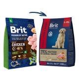 Brit Premium Dog Adult Large and Giant сухой корм с курицей для взрослых собак крупных и гигантских пород  15кг