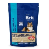 Brit Premium Dog Sensitive сухой корм с ягненком и индейкой для взрослых собак всех пород с чувствительным пищеварением 1кг 