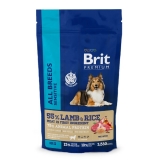Brit Premium Dog Sensitive сухой корм с ягненком и индейкой для взрослых собак всех пород с чувствительным пищеварением 3кг 
