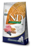 Farmina N&D Ancestral Grain Корм для щенков средних и крупных пород с низким содержанием зерна Ягненок с Черникой 2,5 кг