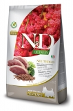 Farmina N&D NEUTERED ADULT MINI сухой беззерновой корм для стерилизованных собак мелких пород с киноа и уткой 800г