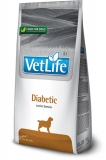 Farmina Vet Life DIABETIC CANINE сухой диетический корм для собак для контроля потребления сахаров 2кг