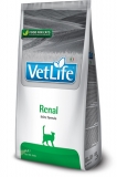 Farmina Vet Life feline RENAL сухой диетический корм для кошек для поддержания функции почек при почечной недостаточности 400г