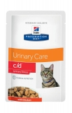 Hill's Prescription Diet c/d Multicare Urinary Stress при профилактике цистита и мочекаменной болезни (мкб),  в том числе вызванные стрессом, для кошек с курицей 85 г пауч