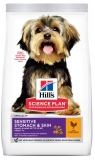 Hill's Science Plan Sensitive Stomach & Skin Сухой корм  для взрослых собак мелких пород с чувствительной кожей или пищеварением, с курицей 1,5 кг