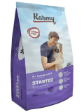 Karmy Starter сухой корм для щенков всех пород , беременных и кормящих сук индейка 2кг