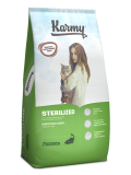 Karmy Sterilized сухой корм для стерилизованных кошек и кастрированных котов лосось 10кг