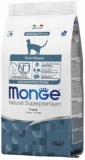 Monge Cat Monoprotein Sterilised Trout сухой корм для стерилизованных кошек с форелью 1,5 кг.