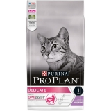 Pro Plan Delicate для взрослых кошек с чувствительным пищеварением или особыми предпочтениями в еде, с высоким содержанием индейки 1,5 кг