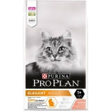 Pro Plan Elegant Сухой корм для здоровья шерсти и кожи взрослых кошек, с высоким содержанием лосося 10 кг