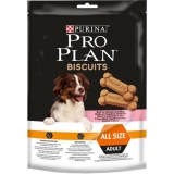 Pro Plan Лакомство Печенье для взрослых собак, с высоким содержанием лосося и риса 400 г
