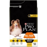 Pro Plan Opti Weight Сухой корм для склонных к избыточному весу и/или стерилизованных взрослых собак всех пород, с высоким содержанием курицы 3 кг