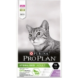 Pro Plan Сухой корм  для стерилизованных кошек и кастрированных котов, с высоким содержанием индейки 10 кг