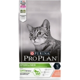 Pro Plan Сухой корм  для взрослых стерилизованных кошек и кастрированных котов, с высоким содержанием лосося 1,5 кг