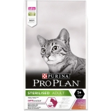 Pro Plan Сухой корм для взрослых стерилизованных кошек и кастрированных котов, с высоким содержанием утки и c печенью 10 кг