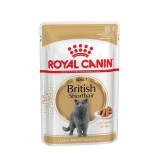 Royal Canin British Shorthair Adult Корм консервированный для взрослых британских короткошерстных кошек,соус 85г