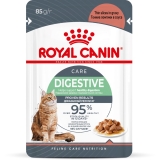 Royal Canin Digestive Care Корм консервированный полнорационный для взрослых кошек с чувствительным пищеварением, тонкие ломтики в соусе, 85г