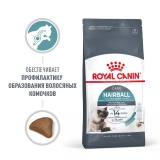 Royal Canin Hairball Care Корм сухой для взрослых кошек для профилактики образования волосяных комочков 400г