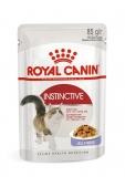 Royal Canin Instinctive Корм консервированный для взрослых кошек, желе, пауч 85г